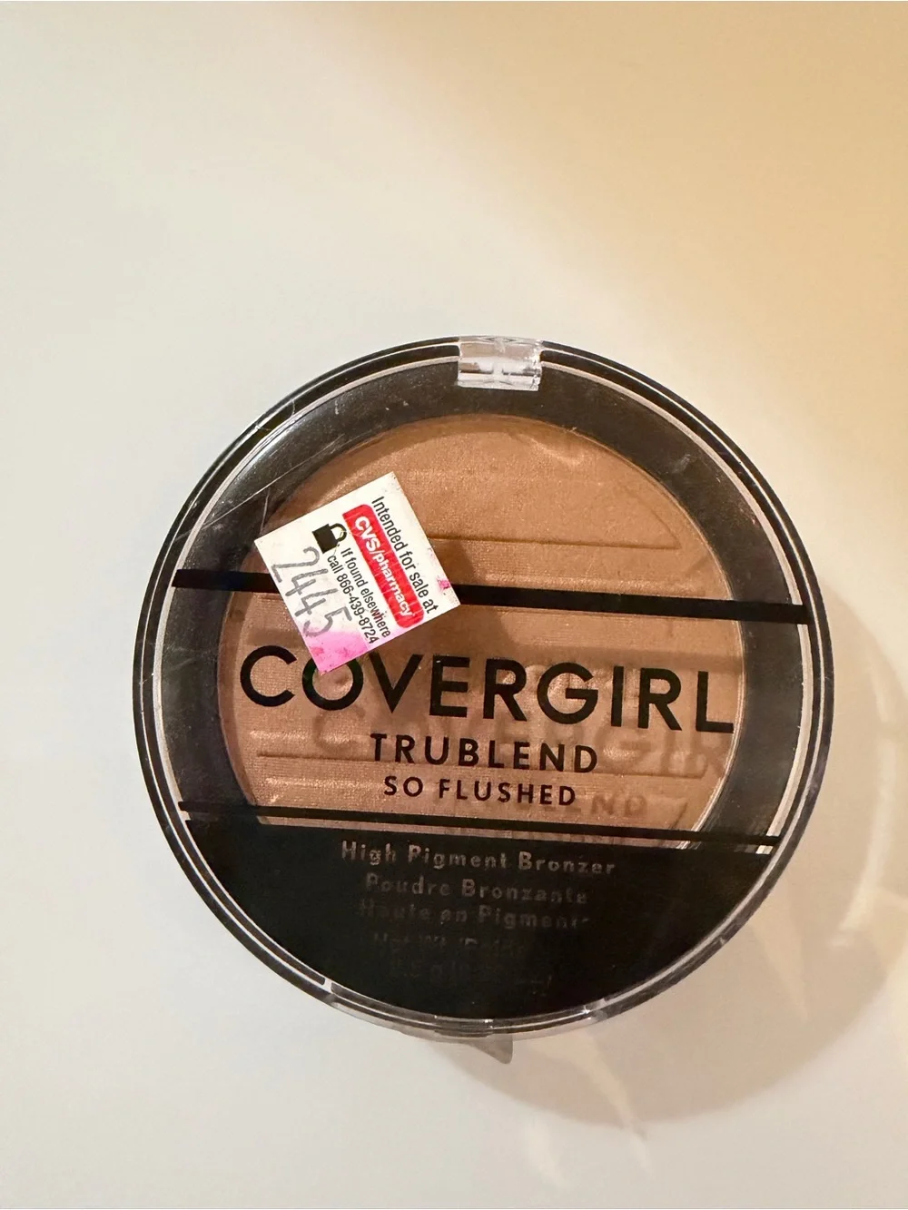 NWT COVERGIRL TruBlend So Flushed High Pigment Bronzer - Color 390 Sunset Glitz